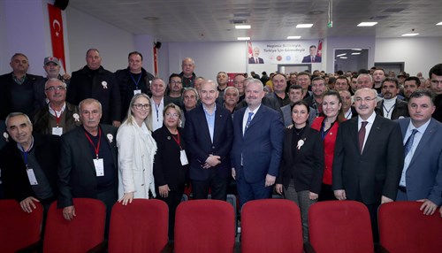 İçişleri Bakanı Soylu, Türkiye Yüzyılı'nda Muhtarlık Kurumunu Güçlendirme Çalıştayı'na Katıldı