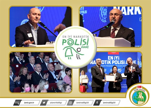 İçişleri Bakanı Soylu, ‘En İyi Narkotik Polisi Anne Projesi’ İzmir Buluşması’na Katıldı